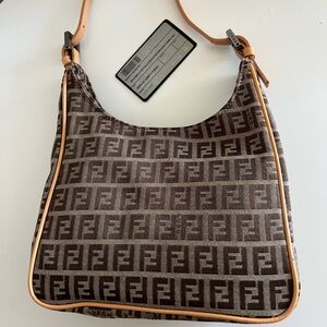 Fendi Zucchino Shoulder Bag